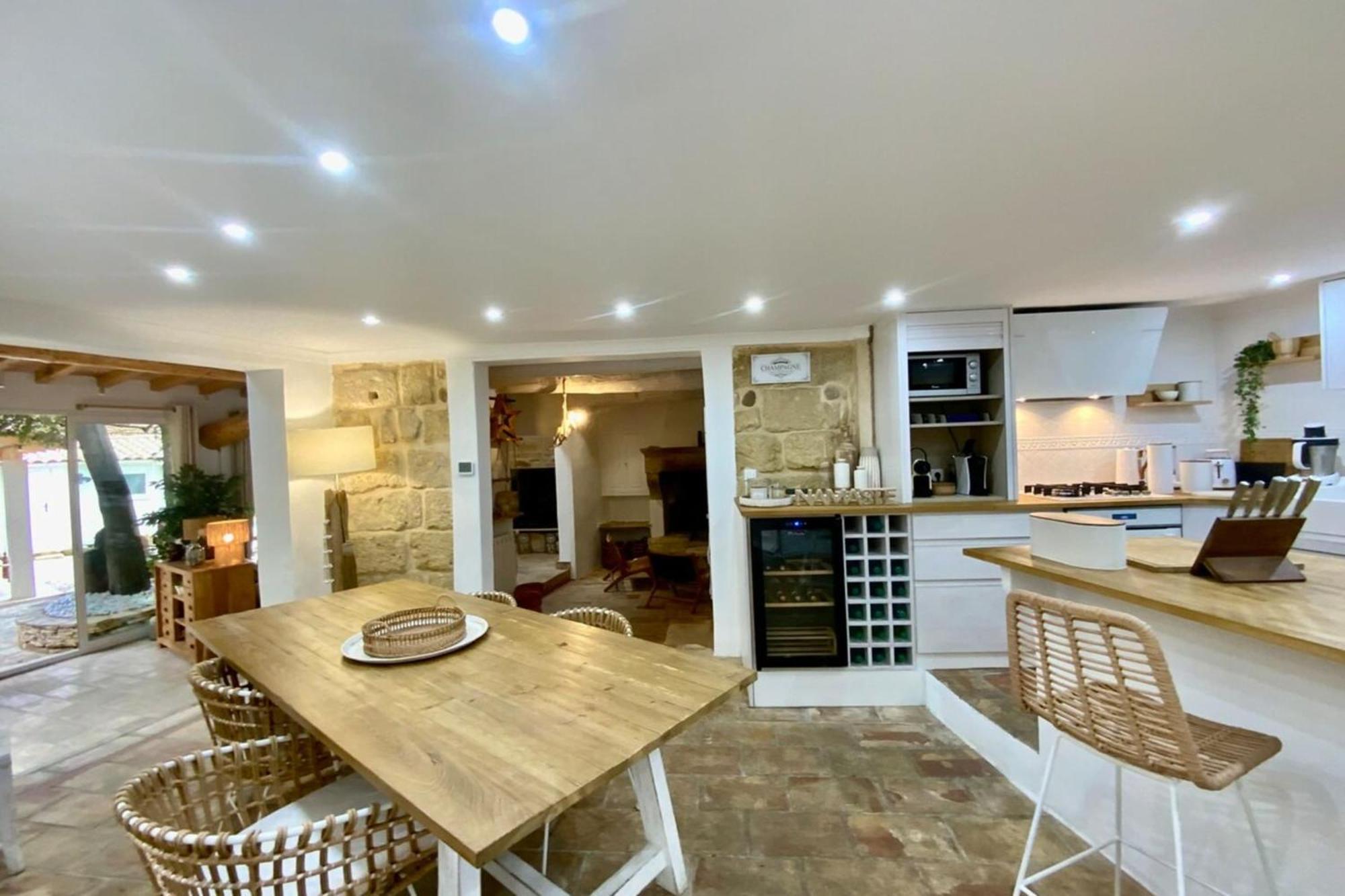 Casa Angel -Bohemian Villa With Swimming Pool And Air Conditioning! Vauvert Exteriör bild