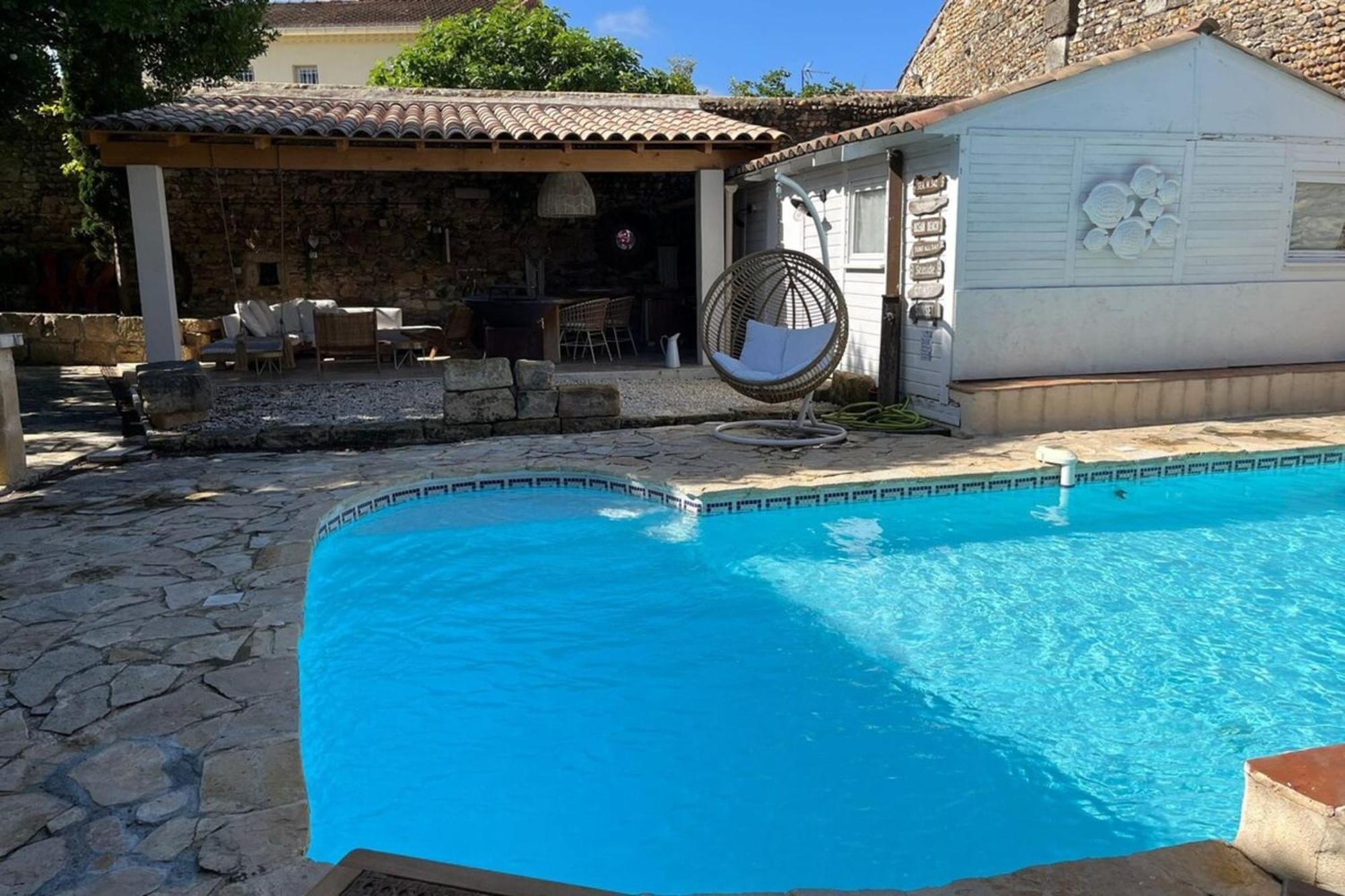 Casa Angel -Bohemian Villa With Swimming Pool And Air Conditioning! Vauvert Exteriör bild