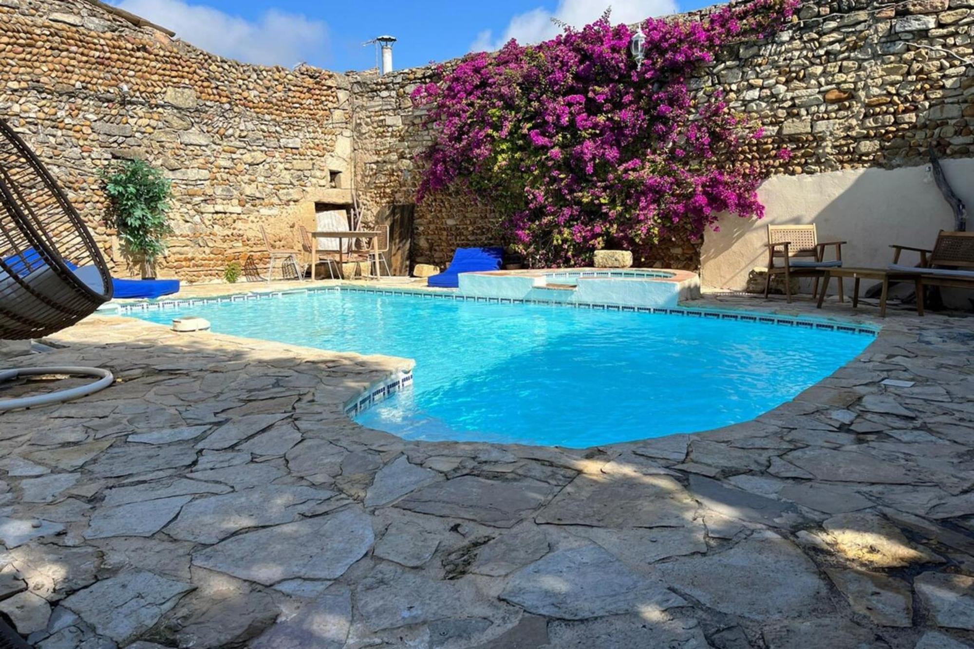 Casa Angel -Bohemian Villa With Swimming Pool And Air Conditioning! Vauvert Exteriör bild